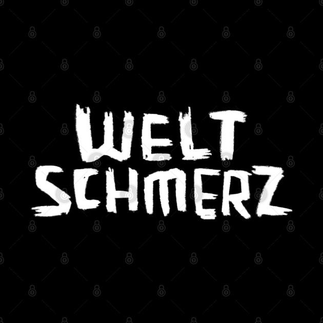 Weltschmerz, German expression, Philosophy by badlydrawnbabe