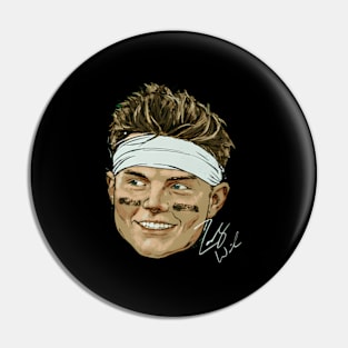 Zach Wilson New York J Portrait Pin