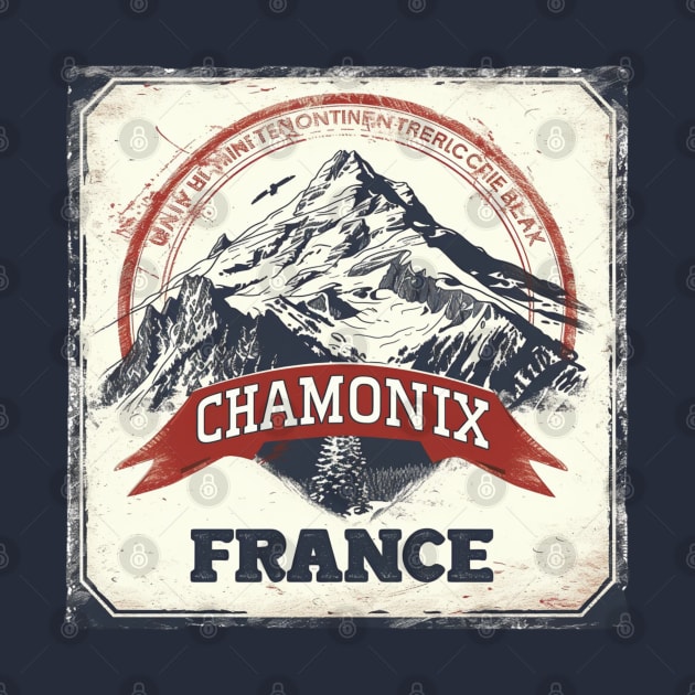 Chamonix Mont-Blanc France by goodoldvintage