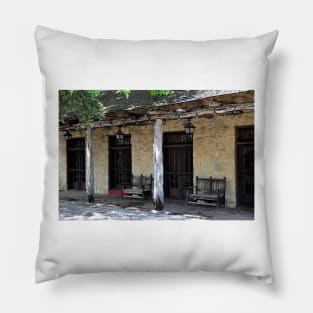 Adobe Benches Pillow