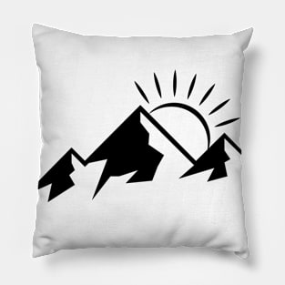 Mountains Hiking Pillow