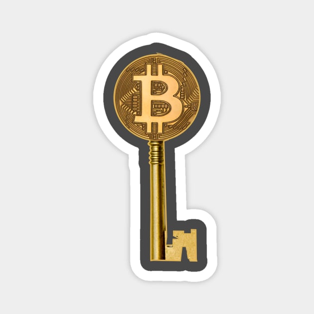 BitCoin Key Magnet by hsf