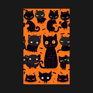 Halloween Cat 6 T-Shirt