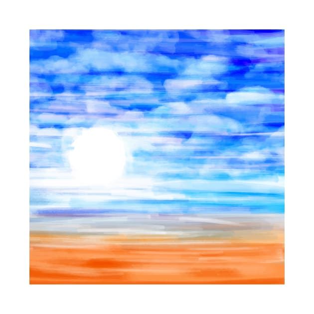 Watercolor Seascape by Makanahele