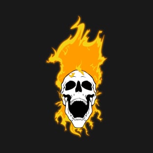 Flaming Skull T-Shirt