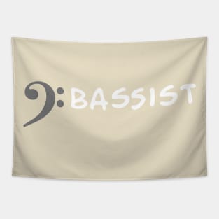 Bassist (white) Tapestry