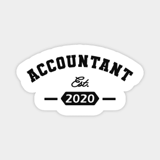 Accountant Est. 2020 Magnet