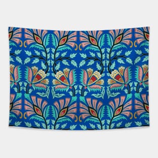 Vintage Flower Pattern Tapestry