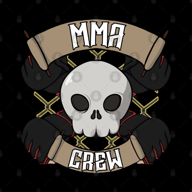 MMA crew Jolly Roger pirate flag by RampArt