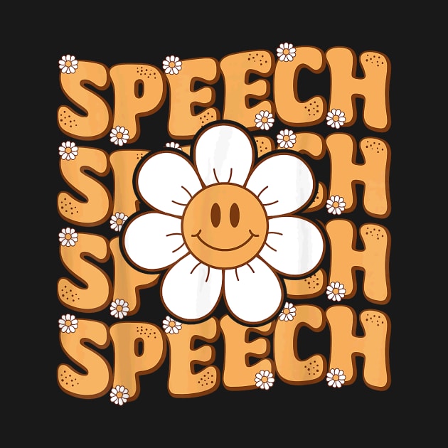 Retro Speech Therapy Speech Language Pathologist Therapist by Schied Tungu 