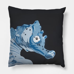 Seahorse DEEP BLUE SEA Pillow