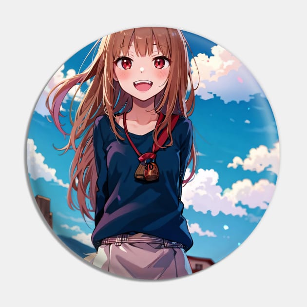 Spice and Wolf Pin by Tazlo