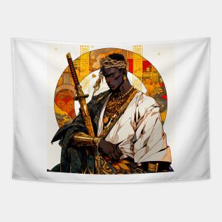 King Samurai Tapestry