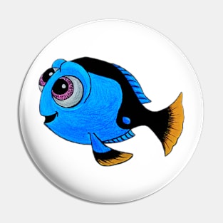 Joyful Fish Pin