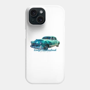 1952 Dodge Meadowbrook Hardtop Sedan Phone Case