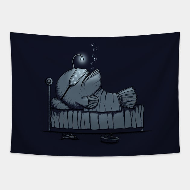 Sleep Tight Tapestry by pigboom