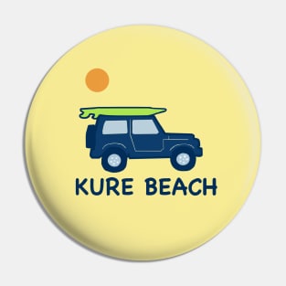 Kure Beach NC Surf Pin