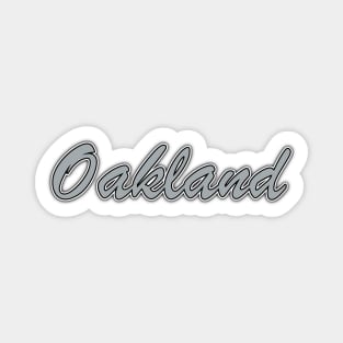 Football Fan of Oakland Magnet