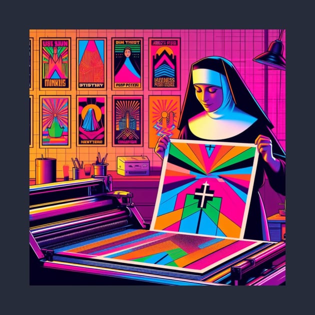 Sister Corita Kent - The Screen-printing nun by Skipton Studioz Vic