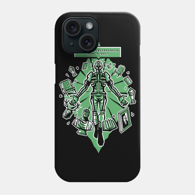 I can read you - Green Phone Case by demonigote