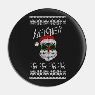 Santa Leigher Pin