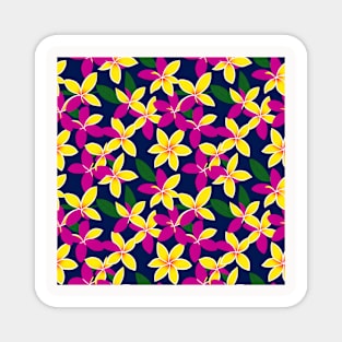 Tropical Floral Symphony Magnet