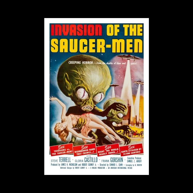 Invasion of the Saucer Men by RockettGraph1cs