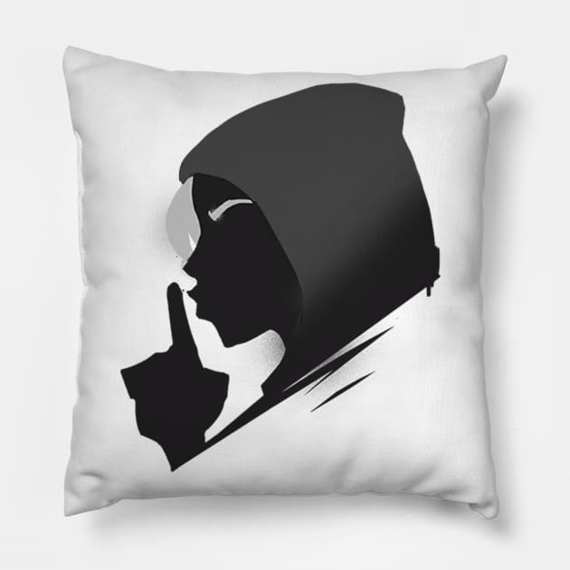 Ana Shhh Pillow by Genessis