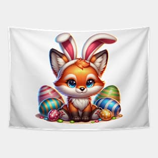 Easter Fox Tapestry