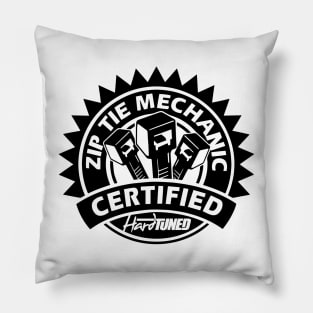Zip Tie Mechanic Certified Pillow