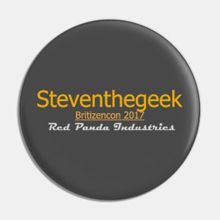 Custom Steventhegeek Britizencon2017 Pin