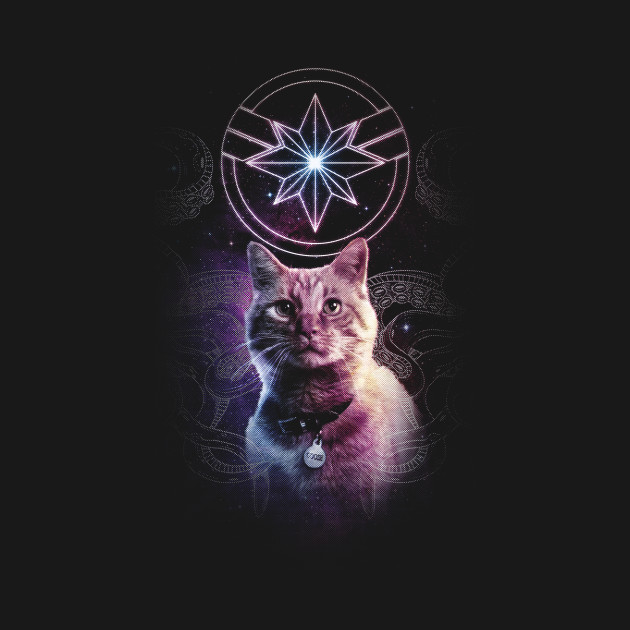 Goose The Cat Er Flerken Captain Marvel T Shirt Teepublic