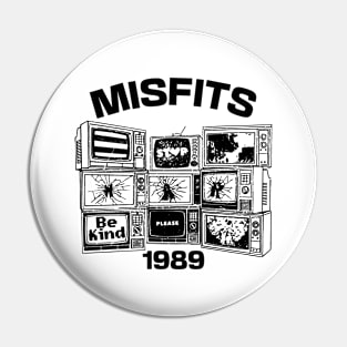 Misfits TV classic Pin