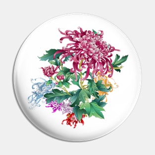 Japanese Bouquet Pin