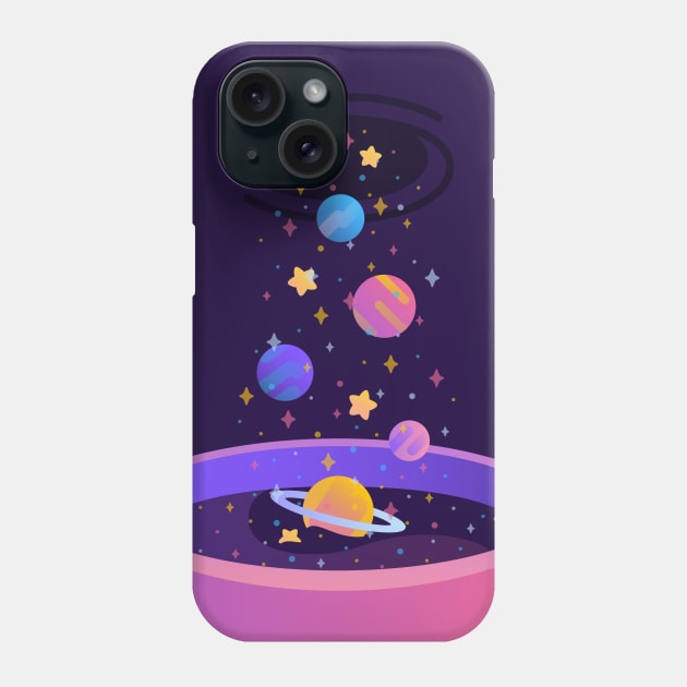 Macrocosmic Cereal Phone Case by BadOdds