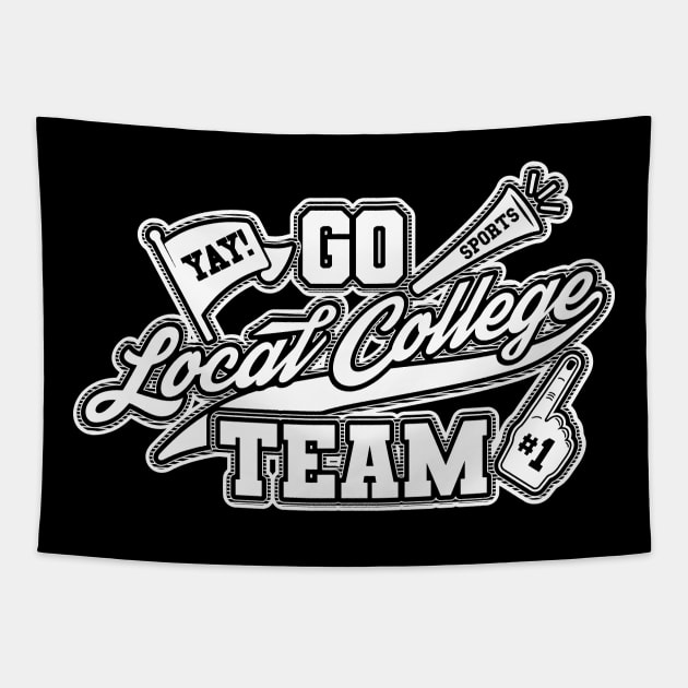 Local College Team Tapestry by Nazonian