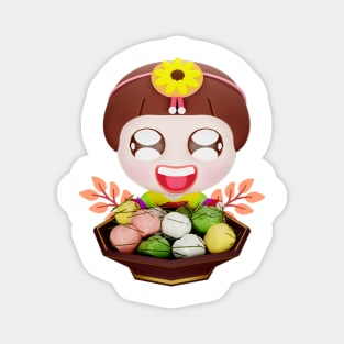 Yummy Chuseok Songpyeon Magnet