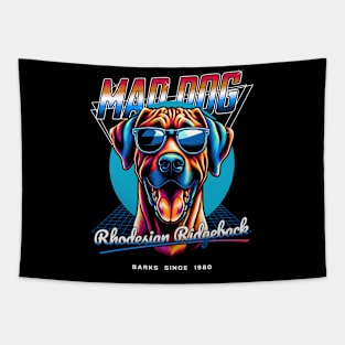 Mad Dog Rhodesian Ridgeback Tapestry