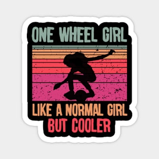 onewheel girl electric skateboard - float life onewheel skateboard Magnet