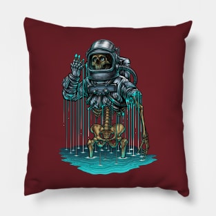 melting astronaut Pillow