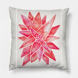 Pink Aloe Vera Pillow