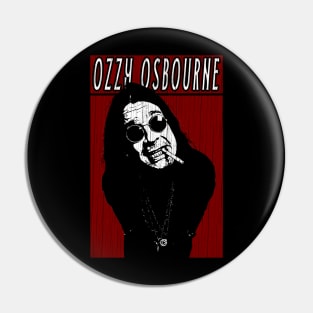 Vintage Retro Ozzy Osbourne Pin