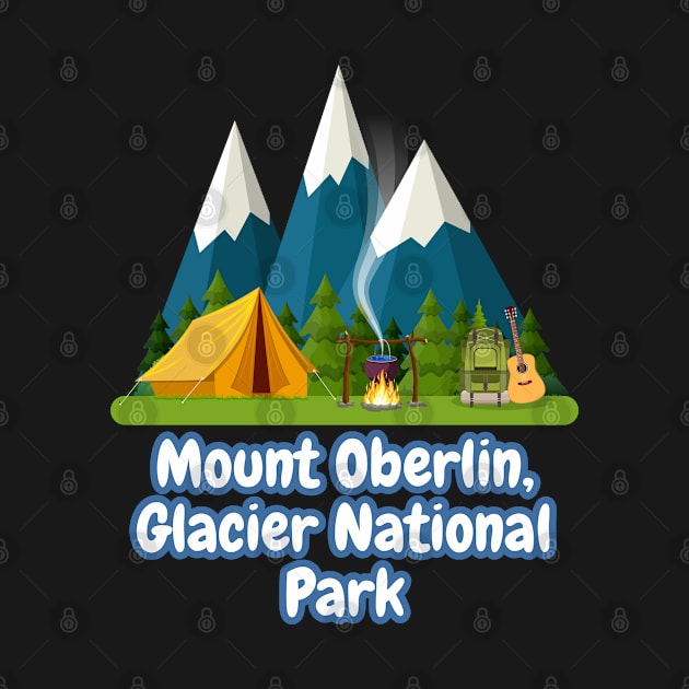 Mount Oberlin, Glacier National Park by Canada Cities