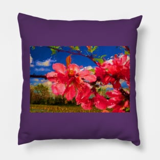 Blossoms of Pink Pillow