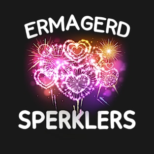 MENS ERMAGERD SPERKLERS GIFT T-Shirt