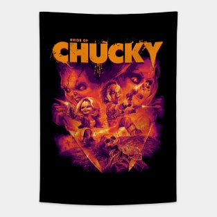 Bride of Chucky Horror Tapestry