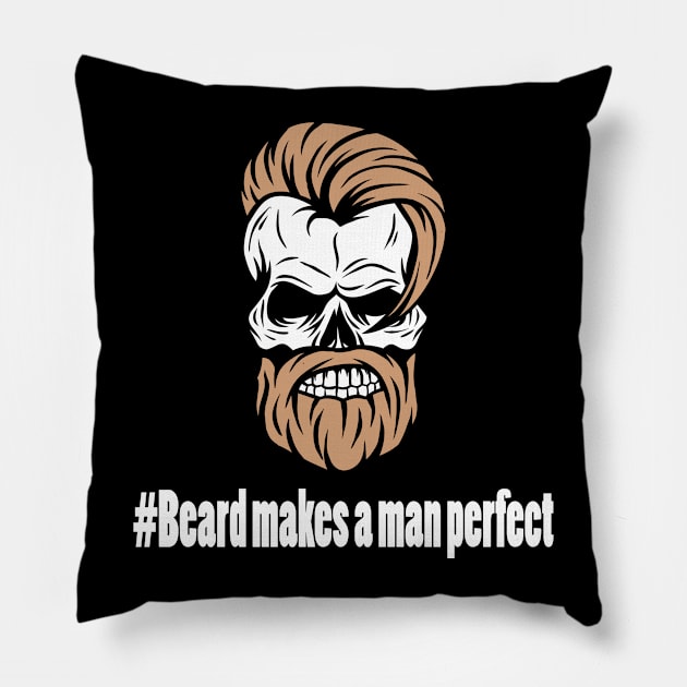 Beard shirt Pillow by sudiptochy29