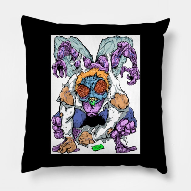 Baxter stockman Pillow by Radioactive_pie