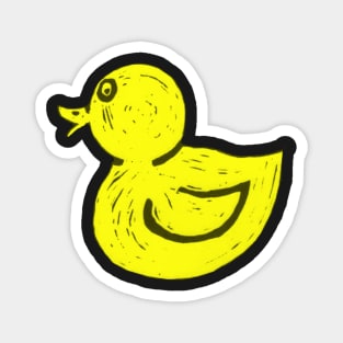 Yellow Rubber Duck, Duckie! Magnet