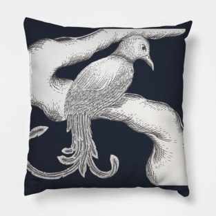 Longtail Bird Pillow